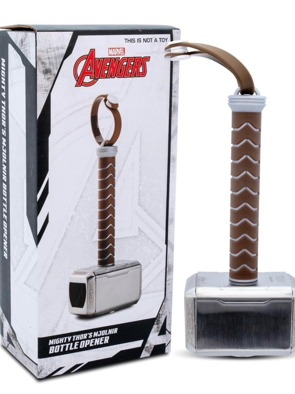 Marvel Avengers Thor Bottle Opener - Brown & Silver
